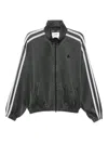 Doublet Faded Track Jacket In Gray