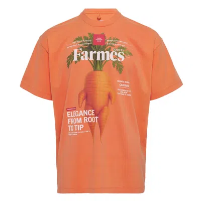Doublet Farmers Magazine Cover Sweatshirt In Orange