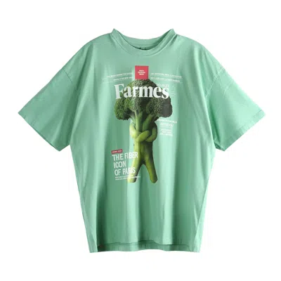 Pre-owned Doublet Farmes Magazine Cover 'green' | Men's Size L