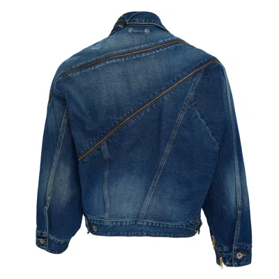 Doublet Filleted Zip Denim Jacket