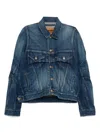 Doublet Front Cargo Pocket Jacket In Blue