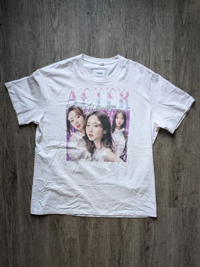 Pre-owned Doublet Fw24 After Recovery Tee In White