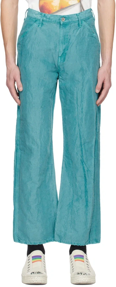 Doublet Green Pigment Dyeing Jeans