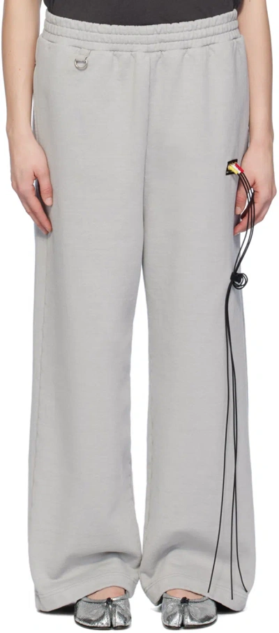 Doublet Grey Rca Cable Sweatpants