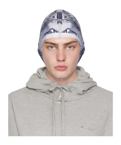 Doublet Humanoid Head Hood In Gray