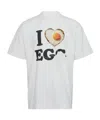 Doublet I Love Egg T-shirt White In White