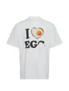 Doublet I Love Egg T-shirt White In White