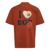 Doublet I Love Egg T-shirt In Brown