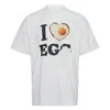 Doublet I Love Egg T-shirt White In White