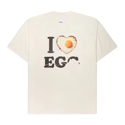 Doublet I Love Egg T-shirt White In Neutral