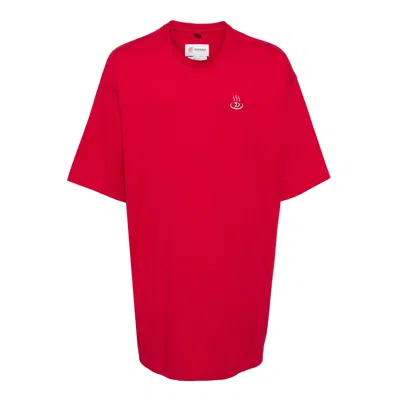 Doublet Ifmc X Onsen Noren T-shirt In Red