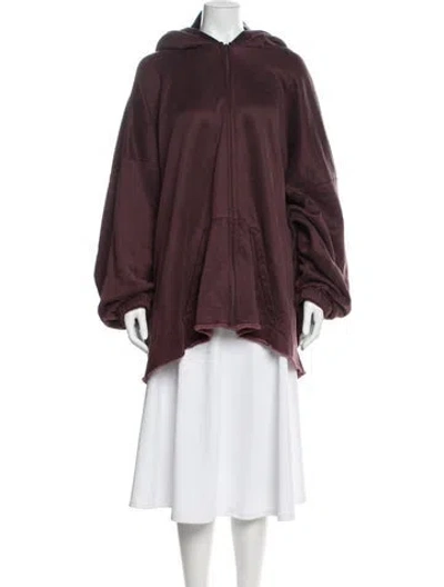 Pre-owned Doublet Jacket In Burgundy