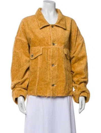 Pre-owned Doublet Jacket W/ Tags In Brown