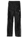 Doublet Laminate Track Pants White/black