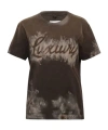 Doublet Luxury Mud Paint T-shirt In Brown
