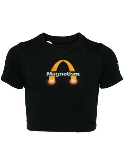 Doublet Magnetism Distressed Baby T-shirt In Multicolor