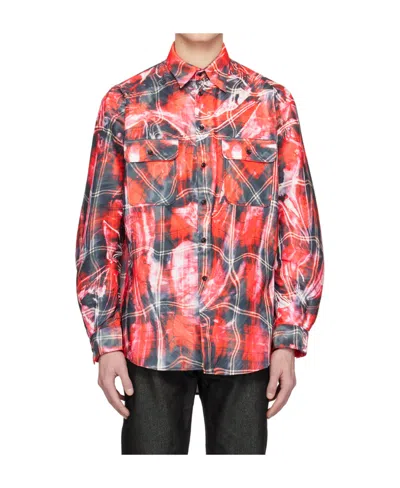DOUBLET MIRAGE CHECK-PATTERN SHIRT