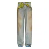 Doublet Moss-grown Denim Pants Indigo In Blue