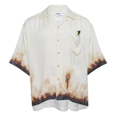 Doublet Mud Hand Painted Shirt In White