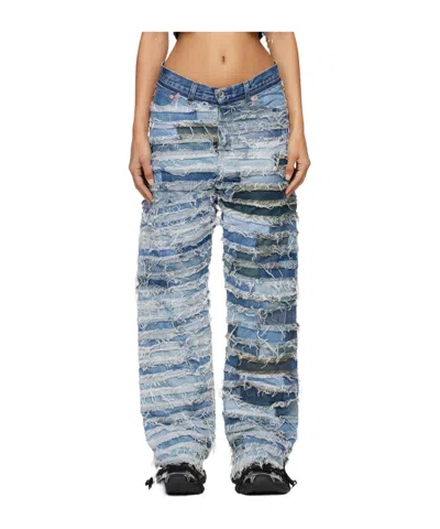 Doublet Mummy Upcycle Jeans In Gray