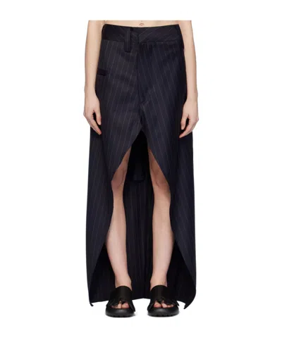 DOUBLET ONE LEG SKIRT