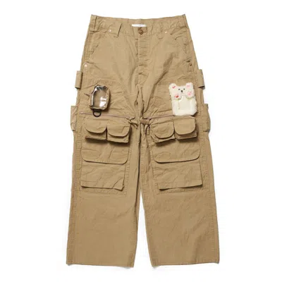 Doublet Oshi-katsu Pocket Pants In Brown