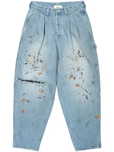 Doublet Blue Painter Jeans In Indigo