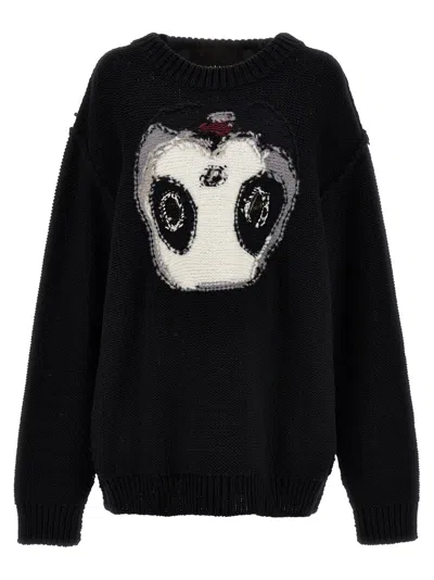 Doublet Black Intarsia Sweater