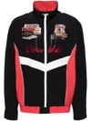 Doublet Panelled Track Jacket In Black