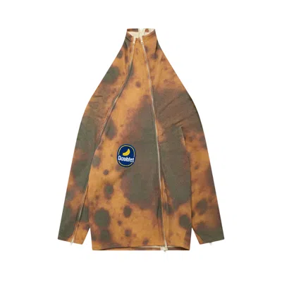 Pre-owned Doublet Peelable Banana Hoodie 'brown' | Men's Size Xl