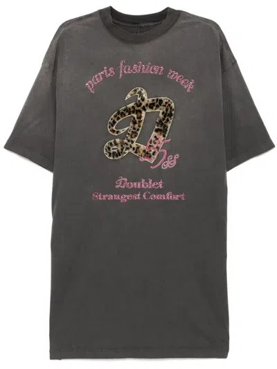 Doublet Pfw Tour T-shirt In Black