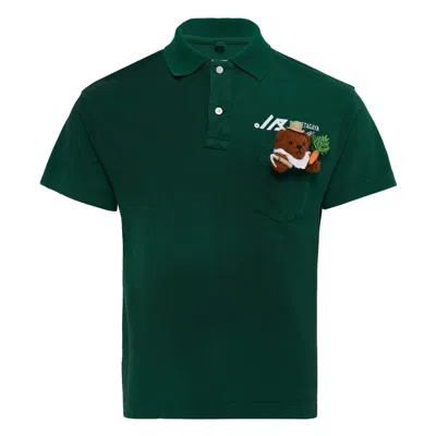 Doublet Polo Shirt With My Workwear In Green