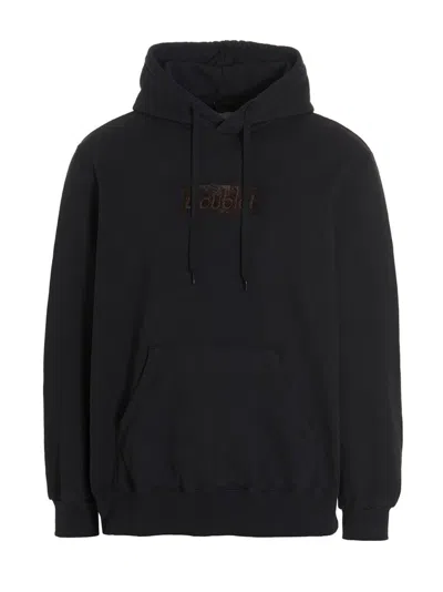 Doublet 'polyurethane Embroidery' Hoodie In Black