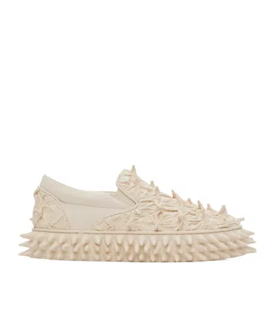 Doublet Porcupine Slip-on Sneakers In Neutral