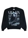 Doublet Print-detail Sweatshirt In Black