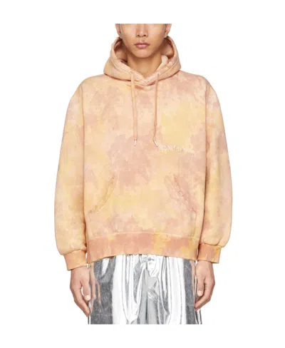Doublet Pull Rope Hooded Sweater In Nude