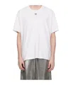 Doublet Sd Card-appliqué Cotton T-shirt In White