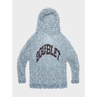 Pre-owned Doublet Shibori Hoodie In Gray