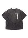 Doublet Skeleton-print Tie-dye T-shirt In Black