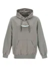 Doublet Cd-r Embroidery Hoodie In Grey