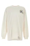 Doublet T-shirt In Cotone Gesso Uomo