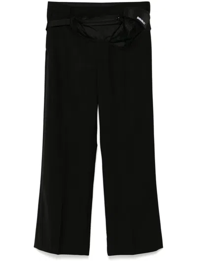 Doublet Tailored Wool Pants In 블랙