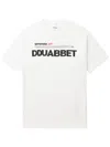 Doublet Text-print Cotton T-shirt In White