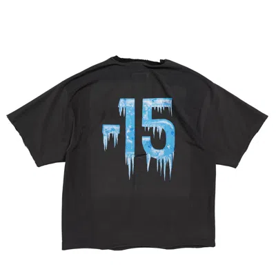 Doublet Ultra Freezer Regular Fit T-shirt In Black