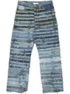 Doublet Upcycled Jeans In Blue