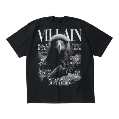 Doublet Villain Cover Print T-shirt In Blue