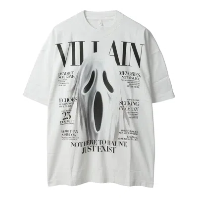 Doublet Villain Cover Print T-shirt In White
