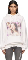 Doublet White Before After Idol Hoodie In White