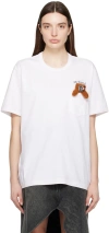 DOUBLET WHITE 'WITH MY FRIEND' T-SHIRT