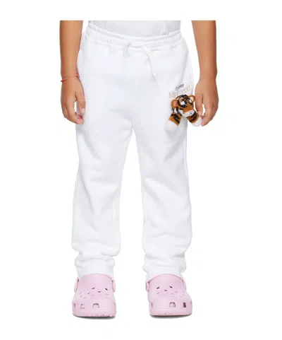 Doublet With My Friend Elastic Waist Casual Pants In White